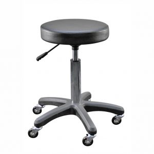 beautician black stool